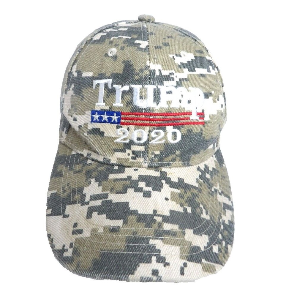 Trump 2020 Hat Desert Camouflage American Embroidered Outdoor Baseball Cap READ!